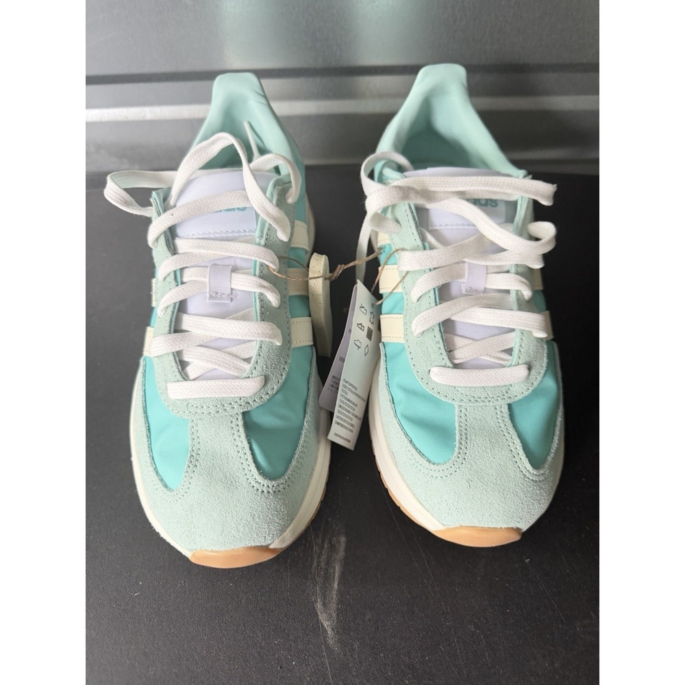 Adidas Sportswear Run 70s 2.0 Sneakers Women's Size 7.5 Aqua Off White Shed